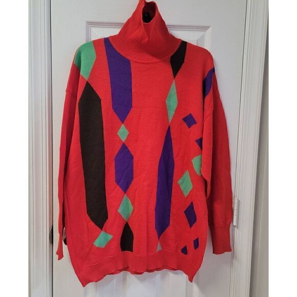 Gispa Vintage Print Sweater XL - Picture 1 of 7